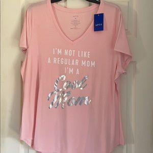 NWT Apt 9 v-neck t-shirt, XL